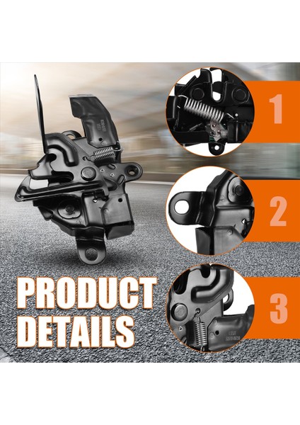 Toyota Camry İçin Araç Hood Mandal Kilidi 5351006280 2015 (Yurt Dışından) indirimleri