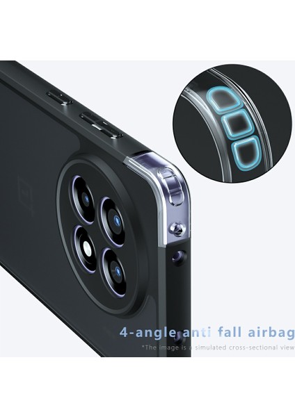 Oneplus 13R 5g/ace 5 5g/ace 5 Pro 5g Için Telefon Kılıfı Düşmeye Dayanıklı Tpu+Pc Mat Arka Kapak (Yurt Dışından) fırsatları