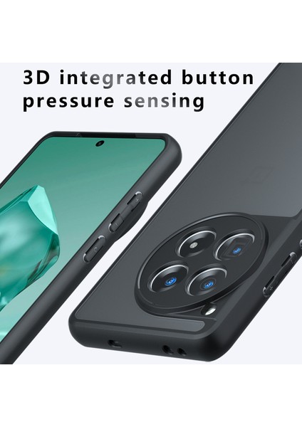 Oneplus 12 5g Kılıf Lens Koruma Mat Kaplama Pc+Tpu Telefon Kılıfı (Yurt Dışından) modelleri