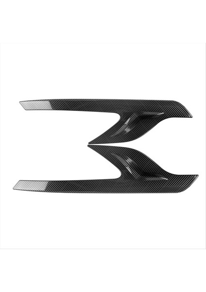 Toyota Alphard 40 Seri 2023+ Kafa Işık Lamp Gulıc Trım Çıkartmaları Karbon Fiber (Yurt Dışından)