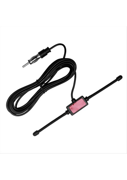 3pcs Siyah Evrensel Araba Tekne Stereo Am Fm Dipol Anten (Yurt Dışından) modelleri