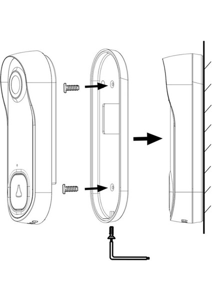 2mp Görsel Kapı Zili Kamera Ultra Geniş Açılı Lens 130 De (Yurt Dışından) fırsatları