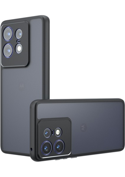 Motorola Edge 50 Pro 5g Kılıf Mat Doku Pc+Tpu Köşe Darbeye Dayanıklı Telefon Kılıfı (Yurt Dışından)