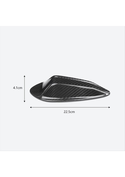 Araba Gerçekten Karbon Fiber Anten Köpekbalığı Fin Panell (Yurt Dışından) fiyatları