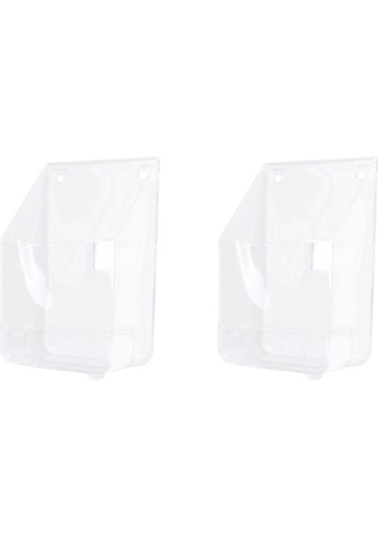 Kablosuz Kapı Zili Ev Kapı Zili İçin 2x Su Geçirmez Şeffa (Yurt Dışından)