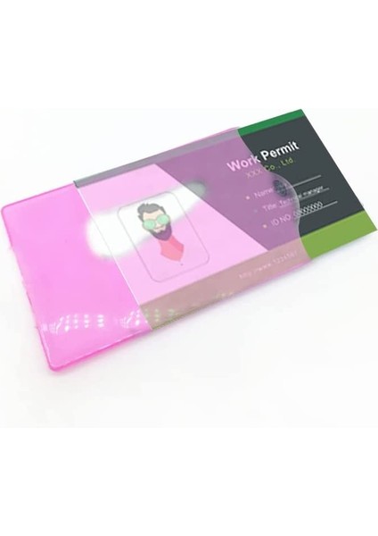 5 Parçalı Plastik Kart Tutucu Renkli Isim Etiketi Rozet Kimlik Kartı (Çoklu Renkler: Sarı, Beyaz, Yeşil, Pembe, Mavi) (Yurt Dışından) modelleri