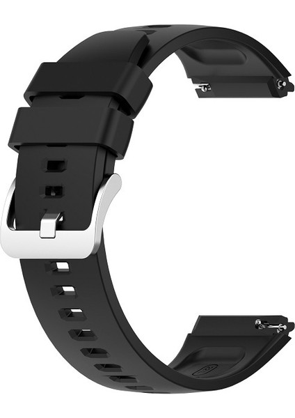 Huawei Watch Gt 2e Yüksek Kaliteli Silikon Saat Kayışı - Siyah (Yurt Dışından)