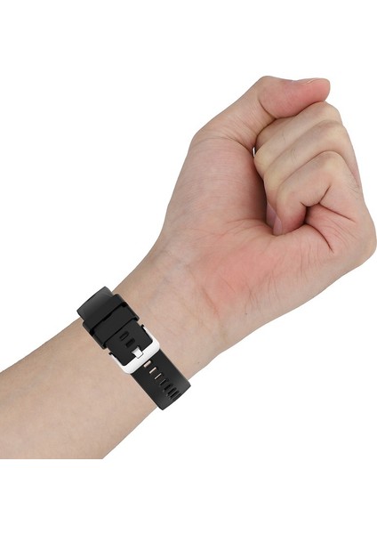 Huawei Watch Gt 2e Yüksek Kaliteli Silikon Saat Kayışı - Siyah (Yurt Dışından) fırsatları