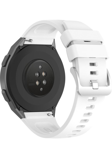Huawei Watch Gt 2e Yüksek Kaliteli Silikon Saat Kayışı-Beyaz (Yurt Dışından) modelleri
