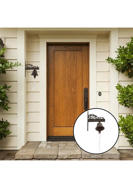 Vintage Dekorasyon Kapı Zili Bahçe Kapı Zili Ülke Tarzı H (Yurt Dışından) modelleri