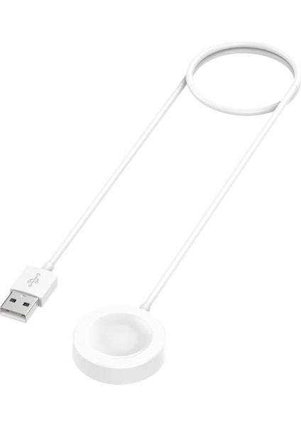 Huawei Watch Gt 2 Pro/gt 2 Pro Ekg/gt 2 Porsche Edition Için 1 M USB Şarj Kablosu Kablosuz Şarj Istasyonu - Beyaz (Yurt Dışından)