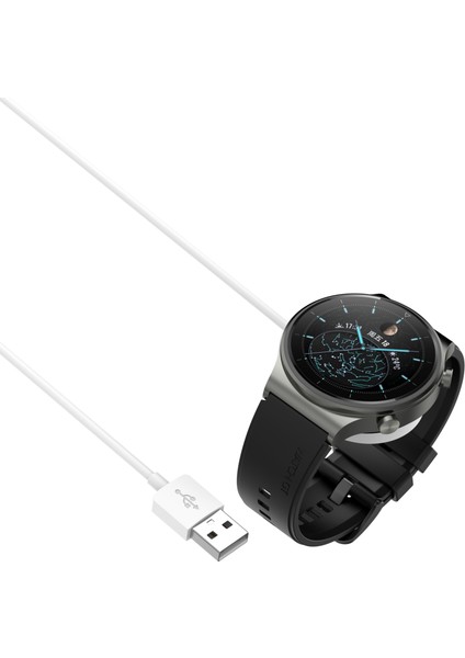 Huawei Watch Gt 2 Pro/gt 2 Pro Ekg/gt 2 Porsche Edition Için 1 M USB Şarj Kablosu Kablosuz Şarj Istasyonu - Beyaz (Yurt Dışından) modelleri