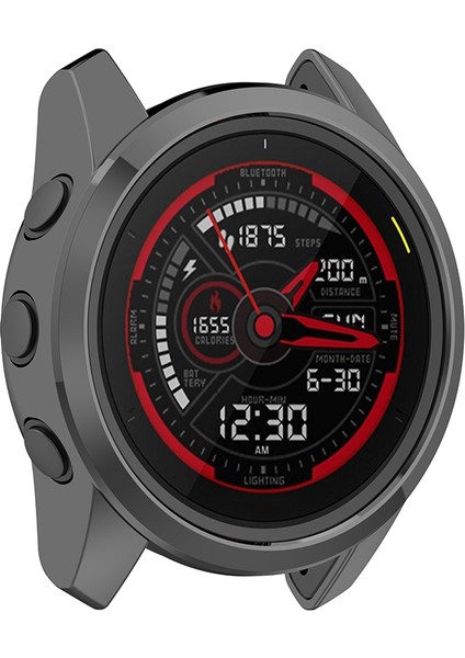 Garmin FORERUNNER745 Tpu Akıllı Saat Koruyucu Çerçevesi Için Galvanik Kılıf - Gri (Yurt Dışından) indirimleri