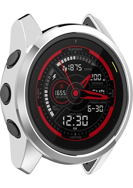 Garmin FORERUNNER745 Tpu Akıllı Saat Koruyucu Çerçevesi Için Galvanik Kılıf - Gümüş (Yurt Dışından) indirimleri