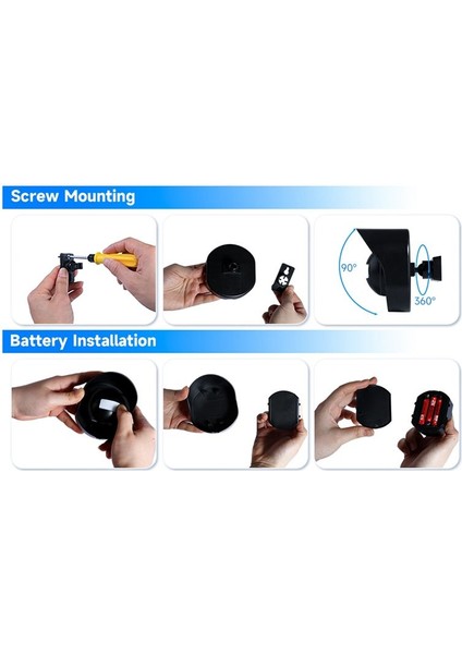 Gate Giriş Ziyaretçi Kapı Zili Zil Uyarısı Alarm AC110-24 (Yurt Dışından) fiyatları