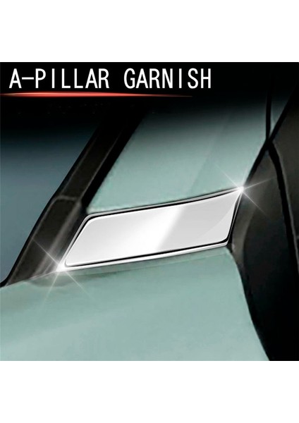 Krom Dış Pilet Ön Yan Pencere Paneli Kapak Toyota Sienta (Yurt Dışından) modelleri