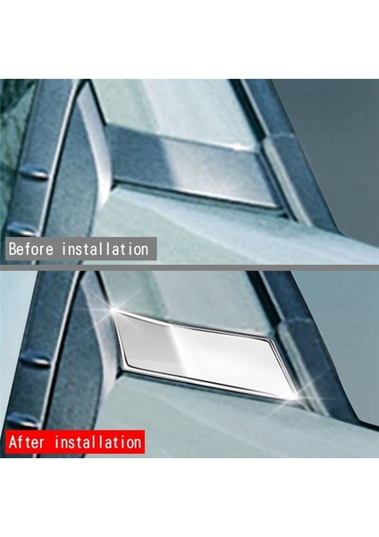 Krom Dış Pilet Ön Yan Pencere Paneli Kapak Toyota Sienta (Yurt Dışından) fırsatları