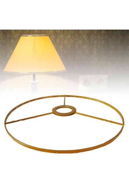 Metal Abajur Çerçevesi, Üstü Işık Standı Dıy Düğün Bar Oturma Odası Için Sağlam Abajur Çerçevesi, Aureate 38 cm (Yurt Dışından) modelleri