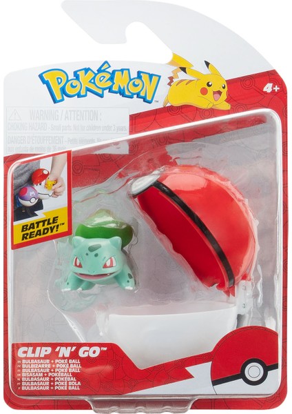 Clip 'n' Go Bulbasaur Figür PKW3634 fırsatları