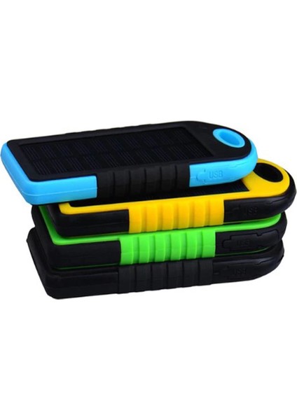 Güneş Enerjili Solar Powerbank 10000 Mah
