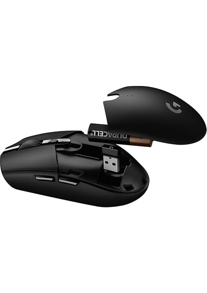 G G305 Lıghtspeed Kablosuz Oyuncu Mouse, 12.000 Dpı Hero Sensör, 6 Programlanabilir Tuş, 1 Ms Bildirim Hızı, 99 gr Ağırlık, 250 Saat Pil Ömrü, Siyah modelleri