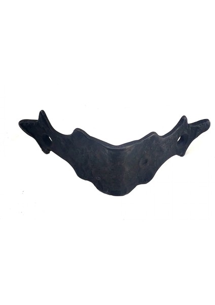 Antika Tarz Dekoratif Pirinç Gönye - Yan, Oksit ( Lisinya )