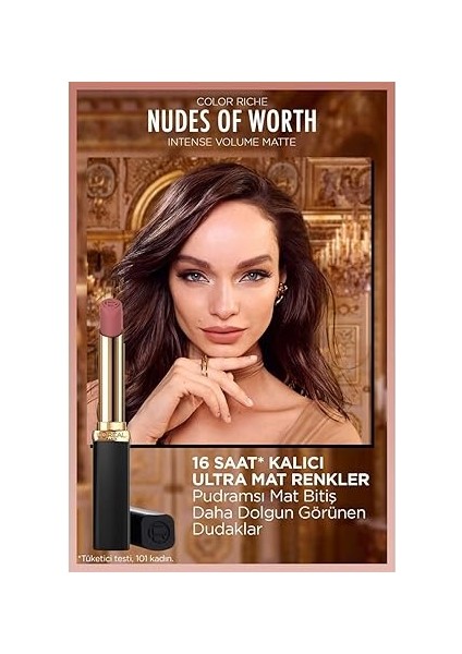 Parıs Color Riche Intense Volume Matte Ruj - 570 Worth It Intense fırsatları