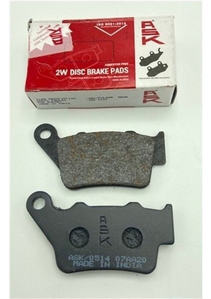 Bajaj Pulsar NS200 RS200 Arka Disk Balata