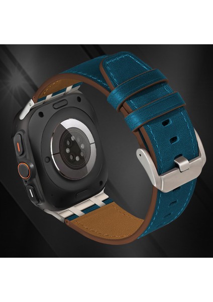 Samsung Galaxy Watch Ultra 47MM / Ultra 2025 Için Deri Saat Kayışı (Yurt Dışından) fiyatları