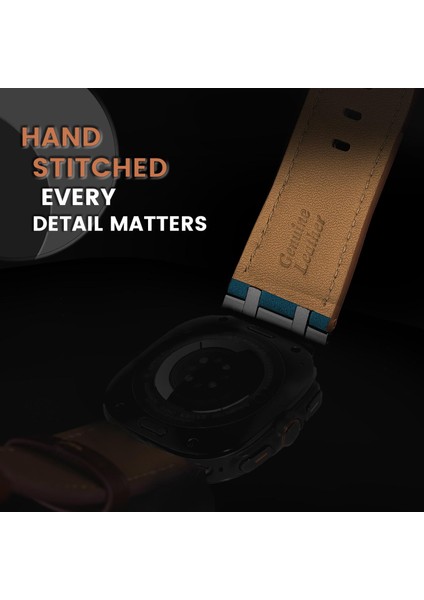 Samsung Galaxy Watch Ultra 47MM / Ultra 2025 Için Deri Saat Kayışı (Yurt Dışından) indirimleri