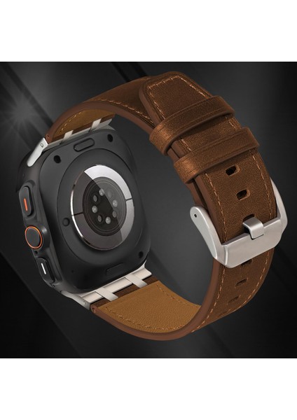 Samsung Galaxy Watch Ultra 47MM / Ultra 2025 Için Deri Saat Kayışı (Yurt Dışından) fiyatları