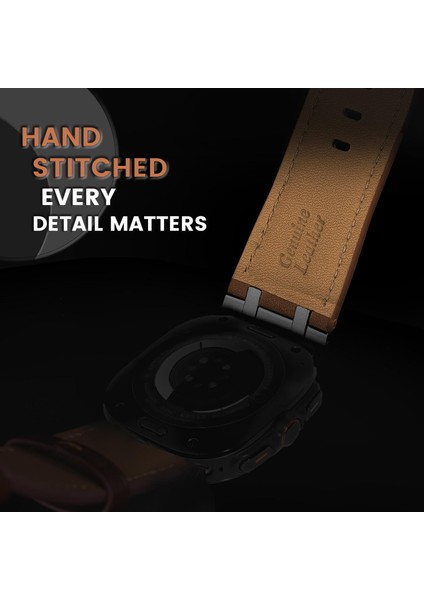 Samsung Galaxy Watch Ultra 47MM / Ultra 2025 Için Deri Saat Kayışı (Yurt Dışından) indirimleri