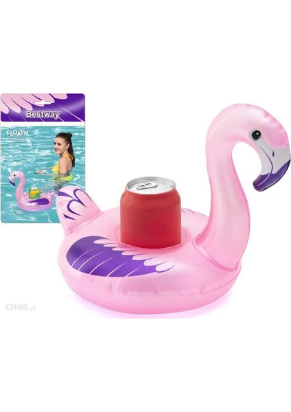 Flamingo & Tavus Kuşu Şekilli Bardaklık - 34127 (Lisinya) indirimleri