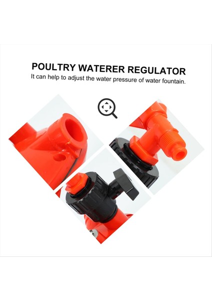 Regülatör Su Hattı Basınç Düzenleme Valf Kümes Hayvanları Su Çeşmesi Bıldırcın Suylu Kuş Sulu Tavuklar Su Dağıtıcısı (Yurt Dışından) fırsatları