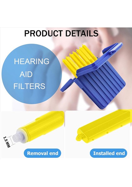 Işitme Cihazı Balmumu Koruma Filtresi Starkey Prowax Minifit Duymak Temizle Aksesuarları Filtreler Işitme Cihazları Malzemeleri 10 Paket (Yurt Dışından) fırsatları