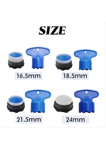 Musluk Dahili Havalandırıcı Musluk Gömülü Filtre Sıçramaya Dayanıklı Musluk Filtresi Çekirdek Musluk Gömülü Havalandırıcı Filtre Ekranı (Yurt Dışından) fiyatları