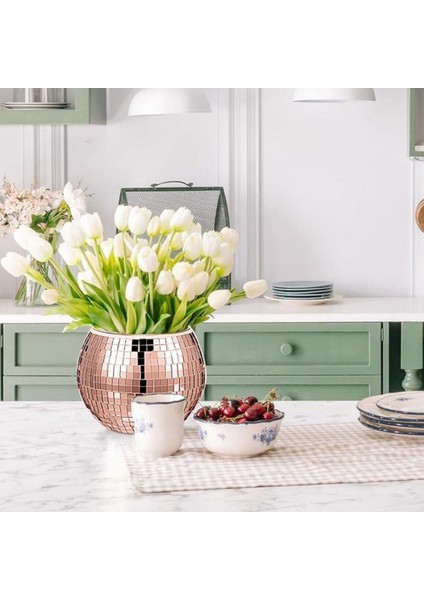 Buffer® Kare Bronz Cam Mozaik Fayans Çıkartmaları El Işi Kare Cam Fayans Kendinden Yapışkanlı Aynalı Dekor Panel 30X30 cm indirimleri