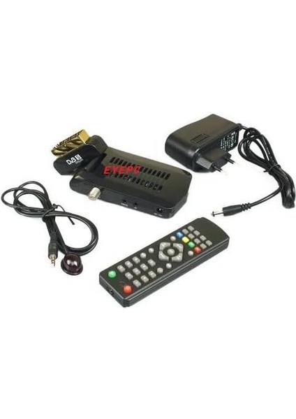 Girişli Tüplü Tv Ile Uyumlu Mini Uydu Alıcısı Kanalları Hazır Yüklü