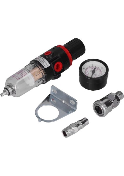AFR2000 1/4in Hava Kompresörü Nem Filtresi Su Yağ Ayırıcı Regülatörü Basınç Göstergesi ile (Yurt Dışından) fiyatları