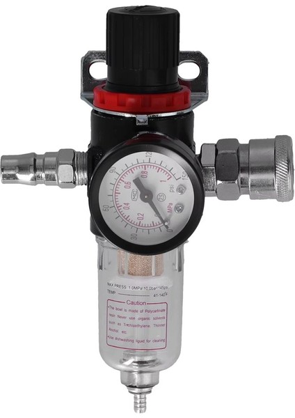 AFR2000 1/4in Hava Kompresörü Nem Filtresi Su Yağ Ayırıcı Regülatörü Basınç Göstergesi ile (Yurt Dışından) modelleri