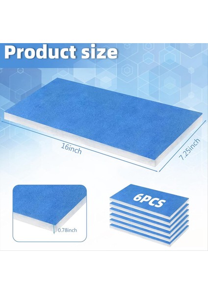 6 Adet Boya Kabini Filtreleri, Portatif Spreyler Kabini Filtresi, Boya Kabini Egzoz Filtreleri Airbrush Spreyler Stantları (Yurt Dışından) fiyatları