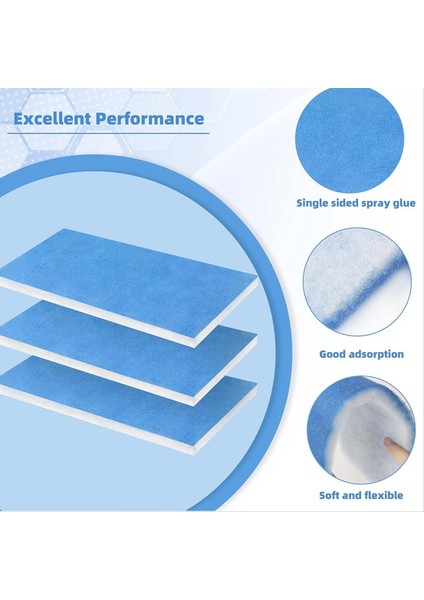 6 Adet Boya Kabini Filtreleri, Portatif Spreyler Kabini Filtresi, Boya Kabini Egzoz Filtreleri Airbrush Spreyler Stantları (Yurt Dışından) modelleri