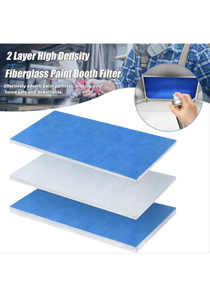 6 Adet Boya Kabini Filtreleri, Portatif Spreyler Kabini Filtresi, Boya Kabini Egzoz Filtreleri Airbrush Spreyler Stantları (Yurt Dışından) fırsatları