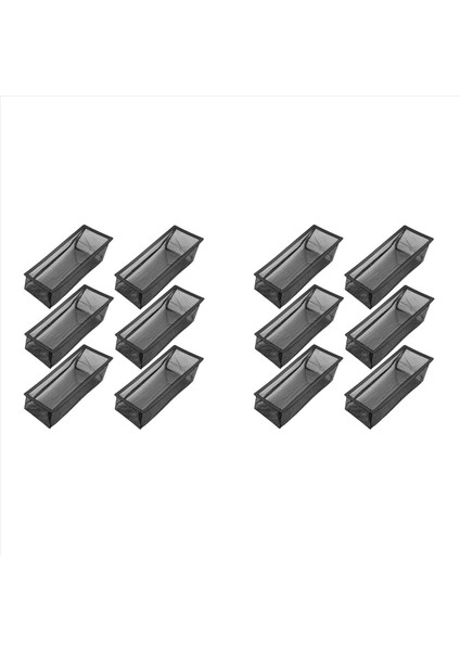 Zemin Kayıt Kapağı Tuzak Zemin Hava Firar Örgü Kapak Ekranı Ev Hava Firar Filtreleri 12&#39 Li Paket (4X10 Inç 12 Adet) (Yurt Dışından)