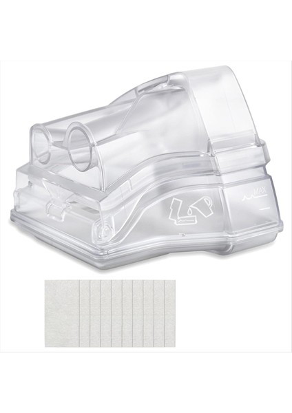 Resmed Airsense 10/ Aircurve Için Yedek Su Odası 10 380ML Filtrelerle Su Küveti Cpap Su Deposu (Yurt Dışından)