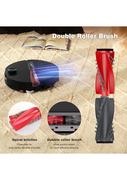 Roborock Saros 10 Robotlu Süpürge Yedek Parça Ana Yan Fırça Hepa Filtre Toz Torbaları Paspas Aksesuarları (Yurt Dışından) indirimleri