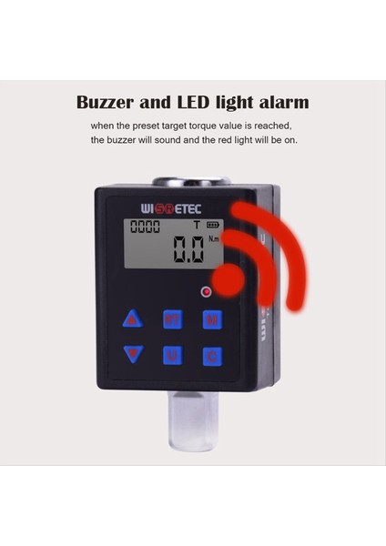 Wisretec Dijital Tork Metre Dijital Arka Işık Iki Yönlü Ölçüm Iki Çalışma Modu Ayarlanabilir TQA2-340 (Yurt Dışından) fırsatları