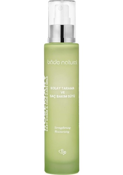 Natural Biberiye Kolay Tarama ve Saç Bakım Sütü 100 ml