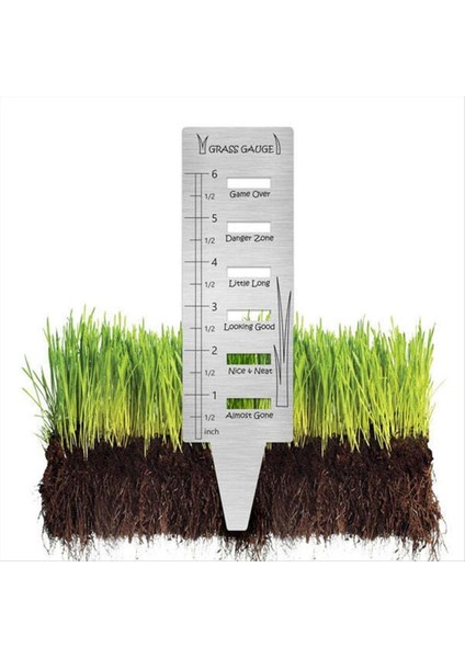Çim Çim Göstergesi - Paslanmaz Çelik Çim Göstergeleri Bahçe Çim Gösterileri Hediyeler Için Göstergeler Çim Aracı Yard Peyzaj Tesisi 2 Pcs (Yurt Dışından) fırsatları