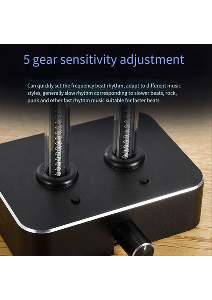 Retro Psödo-Nixie Tüp In9 Tüp Müzik Spektrum Ölçer Seviye Metre Masaüstü Süs Pikap Ritim Işığı (Yurt Dışından) modelleri